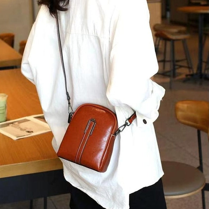 urban elegance leather crossbody bag