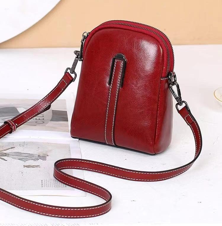 urban elegance leather crossbody bag