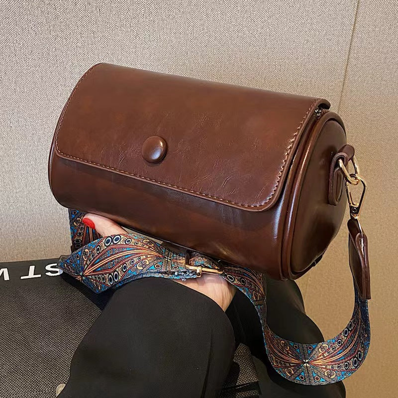 Retroluxebag™ The Classic Artisan Leather Crossbody Bag