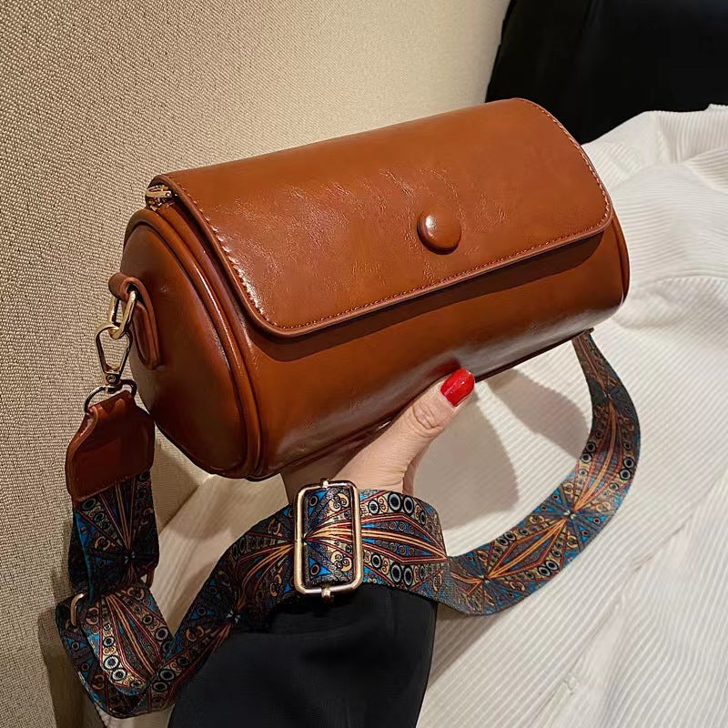 Retroluxebag™ The Classic Artisan Leather Crossbody Bag