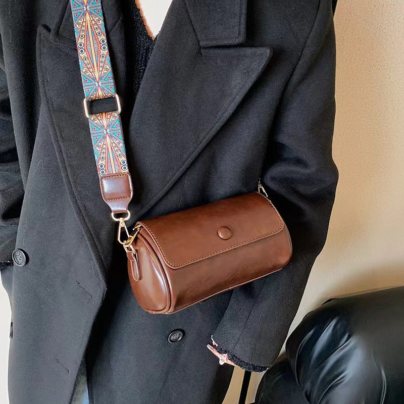 Retroluxebag™ The Classic Artisan Leather Crossbody Bag