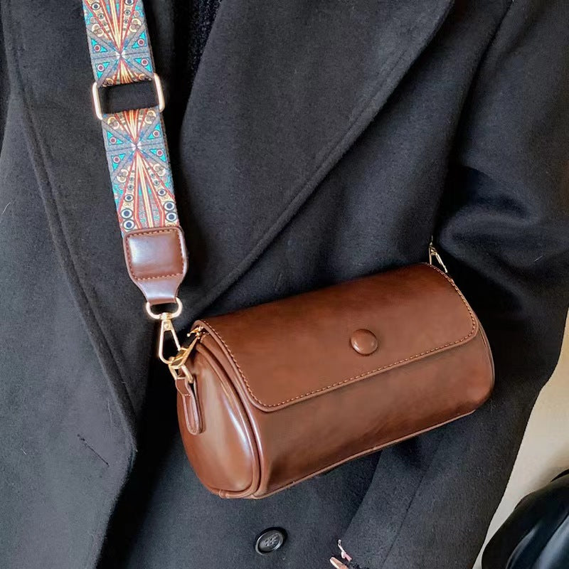 Retroluxebag™ The Classic Artisan Leather Crossbody Bag