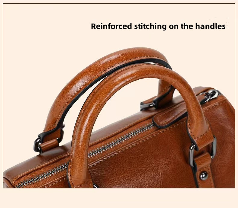 Retroluxebag™ Vintage Chic Pillow Leather Bag