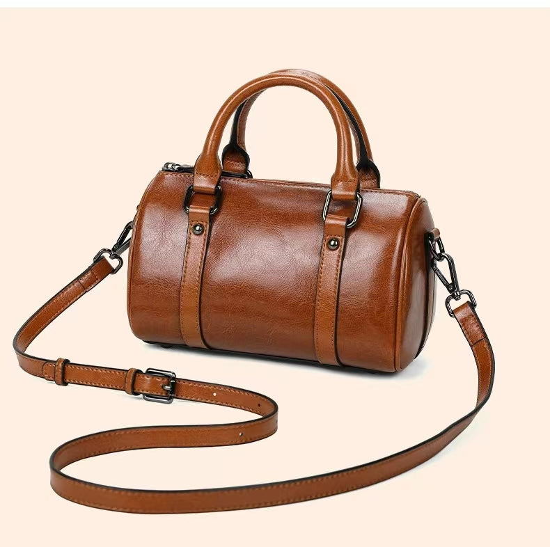 Retroluxebag™ Vintage Chic Pillow Leather Bag