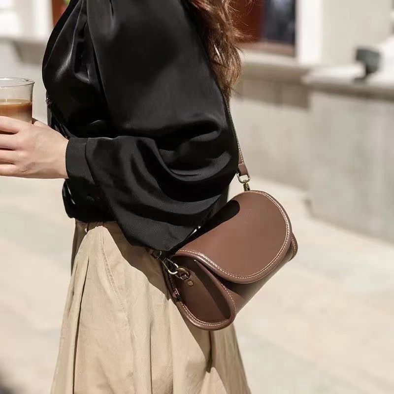 Retroluxebag™ Elegant Leather Crossbody Bag